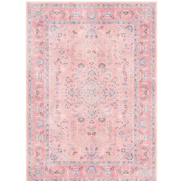 Ruggable X Bridgerton Debutane's Dream 5 X 7 Area Rug- Rose - Picture 1 of 9